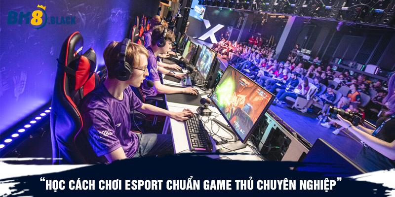 Học cách chơi Esport chuẩn game thủ chuyên nghiệp